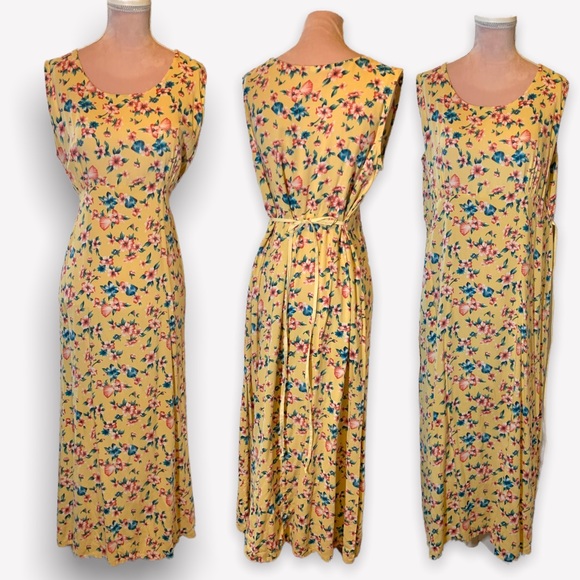 Vintage floral dress | adjustable size - Picture 2 of 5